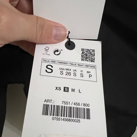 Zara Special Edition Bow top - Picture 6 of 8